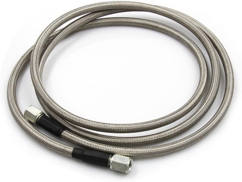 LVOUP Stainless Braided Line 4AN Multi Size Remote Turbocharger Sensor Teflon Gauge Line Kit（72inch） - Image 5
